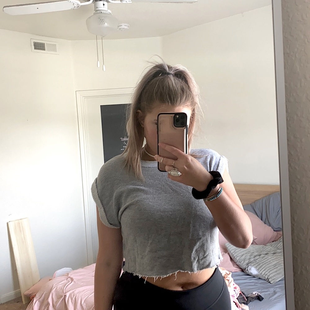 Greg forver 21 cropped shirt